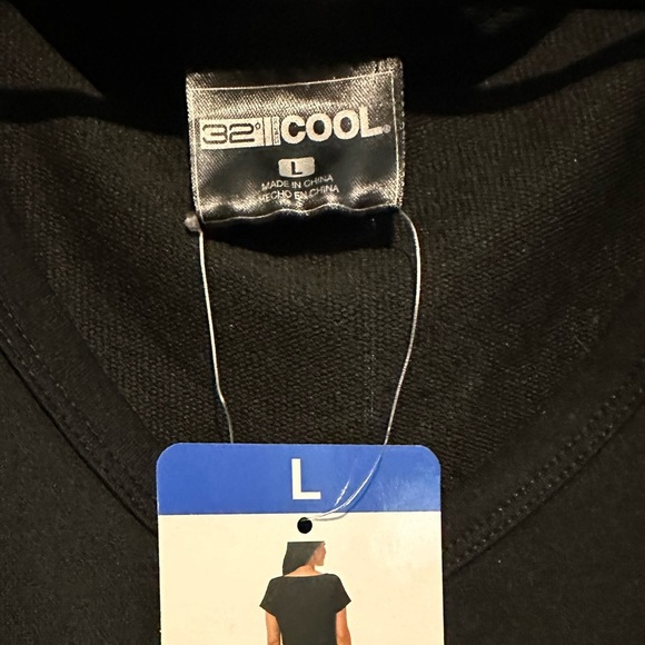 32 Degrees Black Mini Dress with Drawstring Waist - Picture 5 of 5